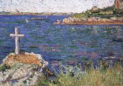 impressionist painter, the mariners cross at high tide